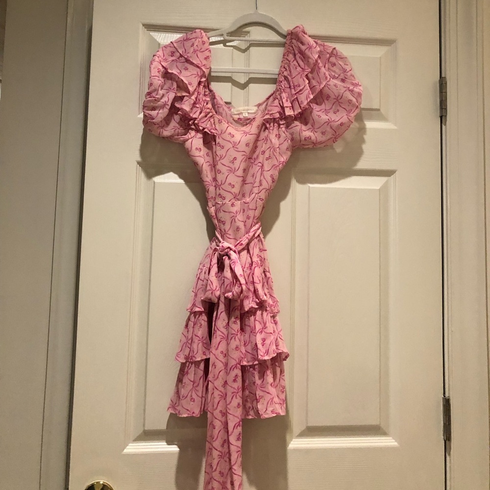 Pink Loveshackfancy dress